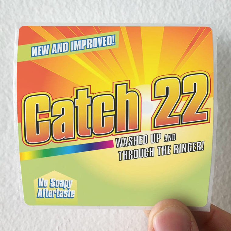 Catch-22-Washed-Up-And-Through-The-Ringer-Album-Cover-Sticker