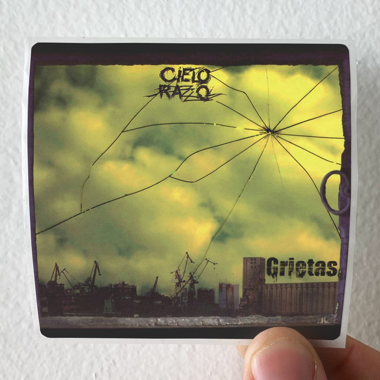 Cielo-Razzo-Grietas-Album-Cover-Sticker
