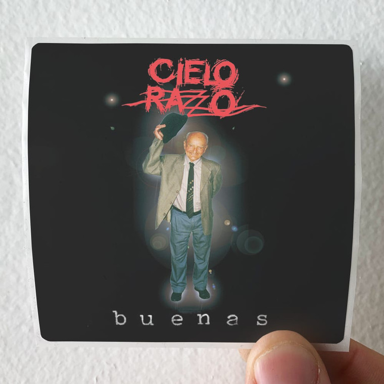 Cielo-Razzo-Buenas-Album-Cover-Sticker