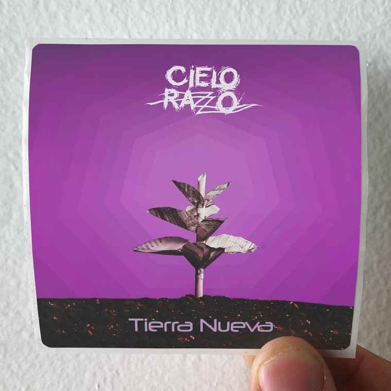 Cielo-Razzo-Tierra-Nueva-Album-Cover-Sticker