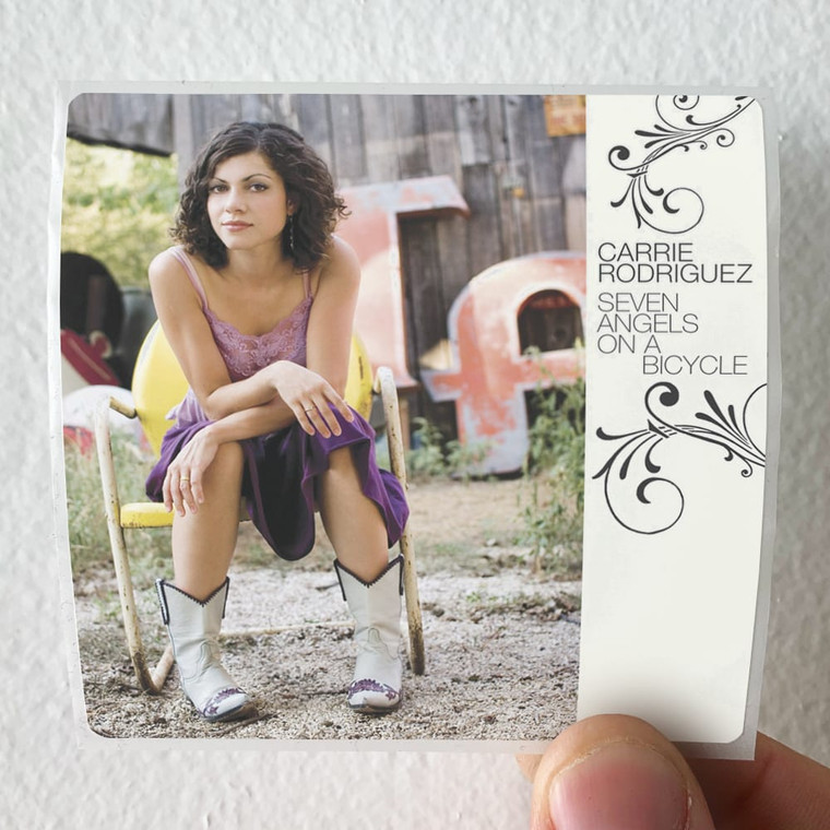 Carrie-Rodriguez-Seven-Angels-On-A-Bicycle-Album-Cover-Sticker