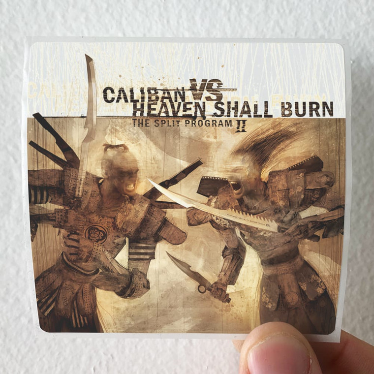 Caliban-The-Split-Program-Ii-Album-Cover-Sticker