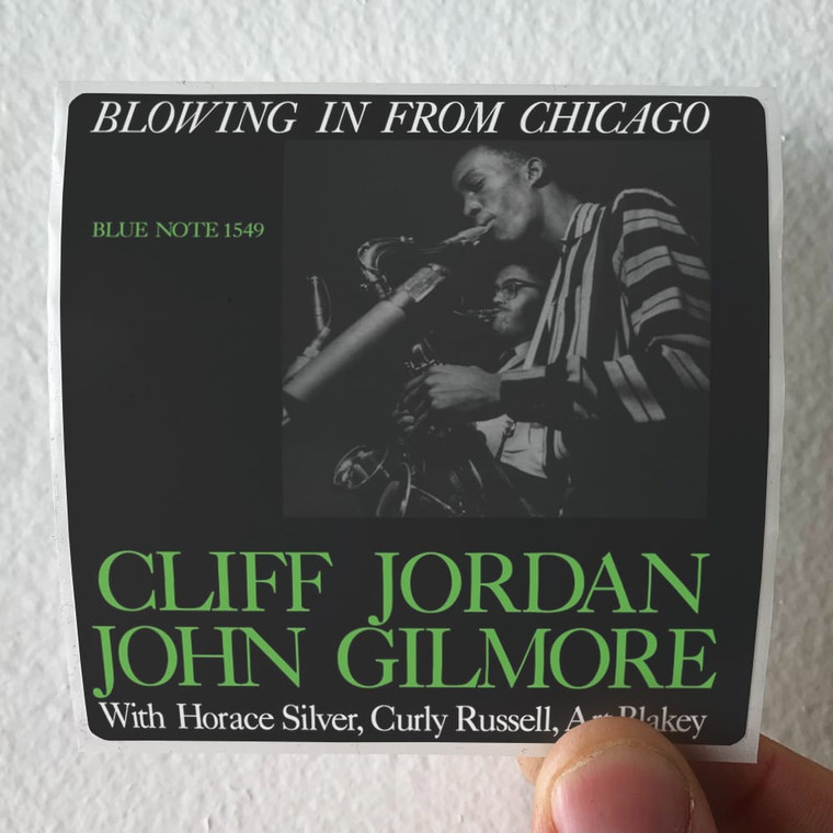 Clifford-Jordan-Blowing-In-From-Chicago-Album-Cover-Sticker