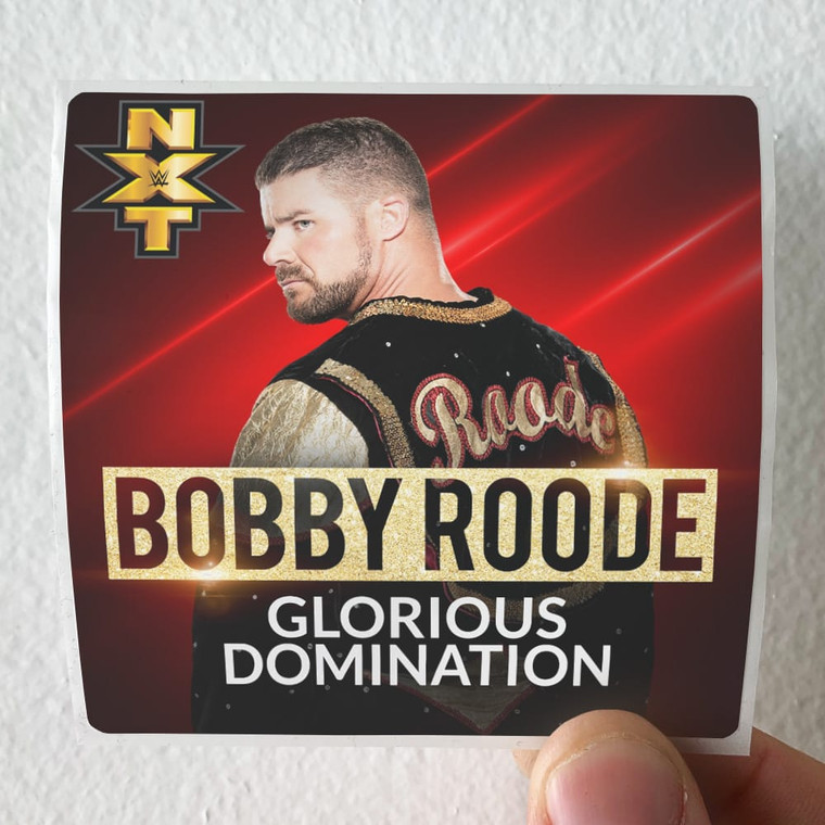 CFOS-Glorious-Domination-Bobby-Roode-Album-Cover-Sticker
