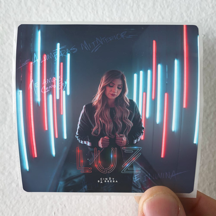 Cindy-Barrera-Luz-Album-Cover-Sticker