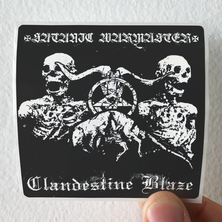 Clandestine-Blaze-Satanic-Warmaster-Clandestine-Blaze-Album-Cover-Sticker Clandestine-Blaze-Satanic-Warmaster-Clandestine-Blaze-Album-Cover-Sticker