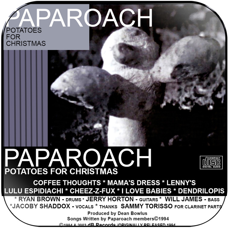 Papa Roach Potatoes For Christmas Album Cover Sticker Album Cover Sticker