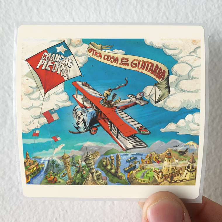 Chancho-en-piedra-Otra-Cosa-Es-Con-Guitarra-Album-Cover-Sticker