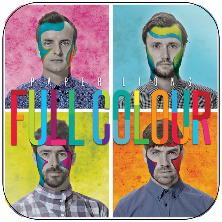 Paper Lions Full Color Album Cover Sticker Album Cover Sticker