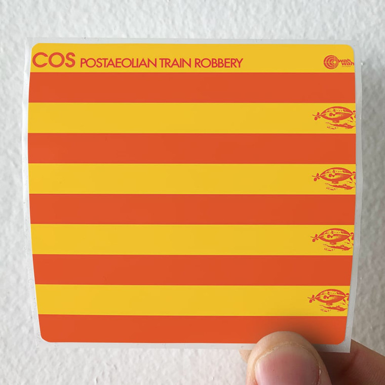 COS-Postaeolian-Train-Robbery-Album-Cover-Sticker