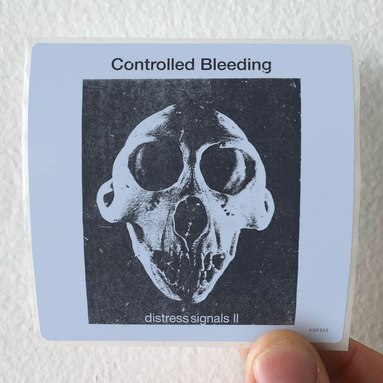 Controlled-Bleeding-Distress-Signals-Ii-Album-Cover-Sticker