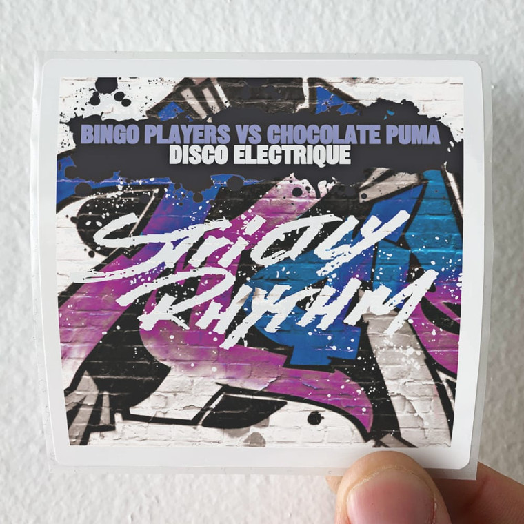 Chocolate-Puma-Disco-Electrique-Ep-Album-Cover-Sticker