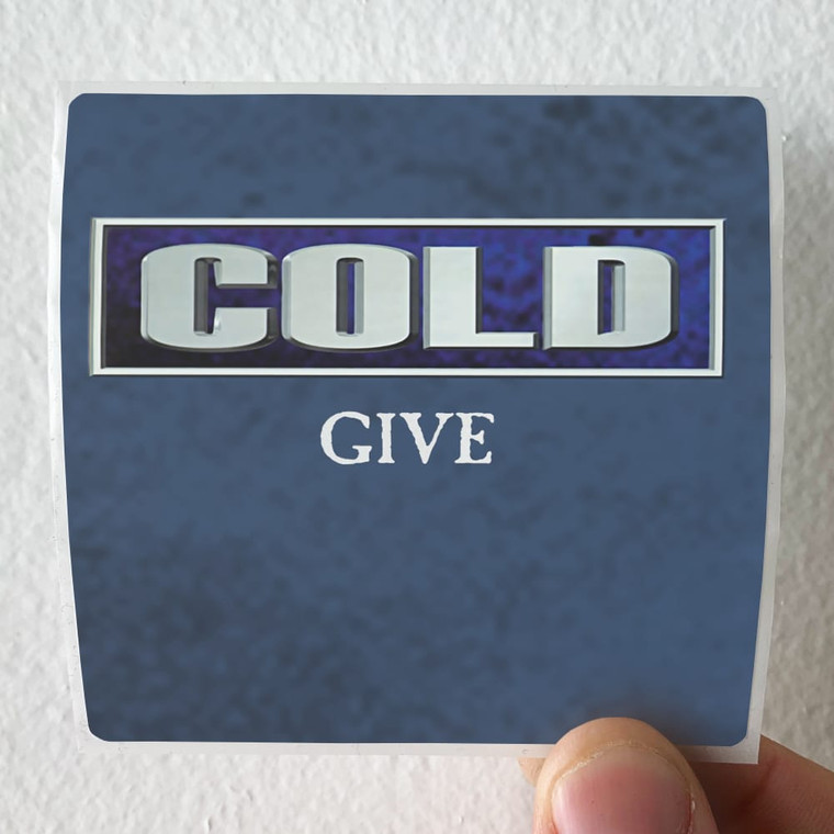 Cold-Give-Album-Cover-Sticker