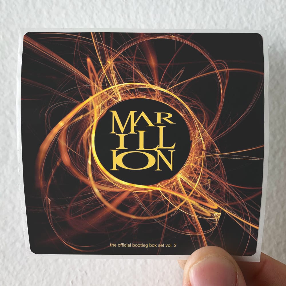 Marillion The Official Bootleg Box Set Volume 2 Album Cover Sticker