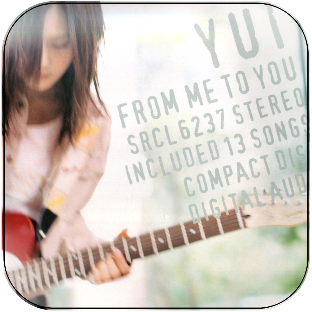 Yui From Me To You Album Cover Sticker