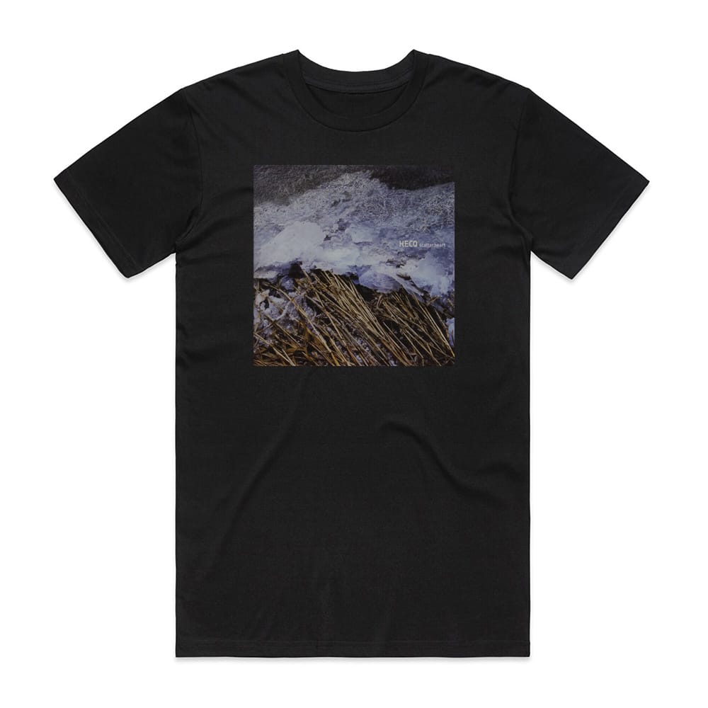 Hecq Scatterheart Album Cover T-Shirt Black