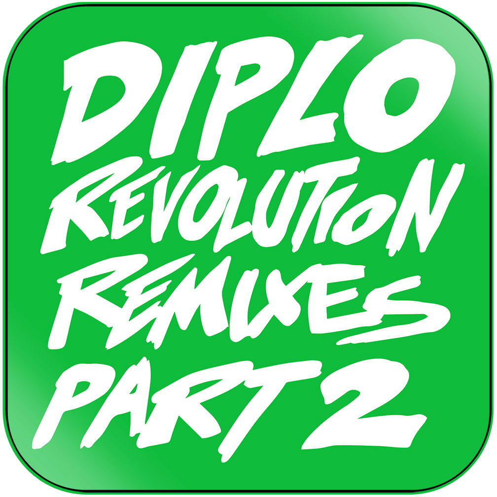 Diplo Revolution Remixes Part 2 Album Cover Sticker