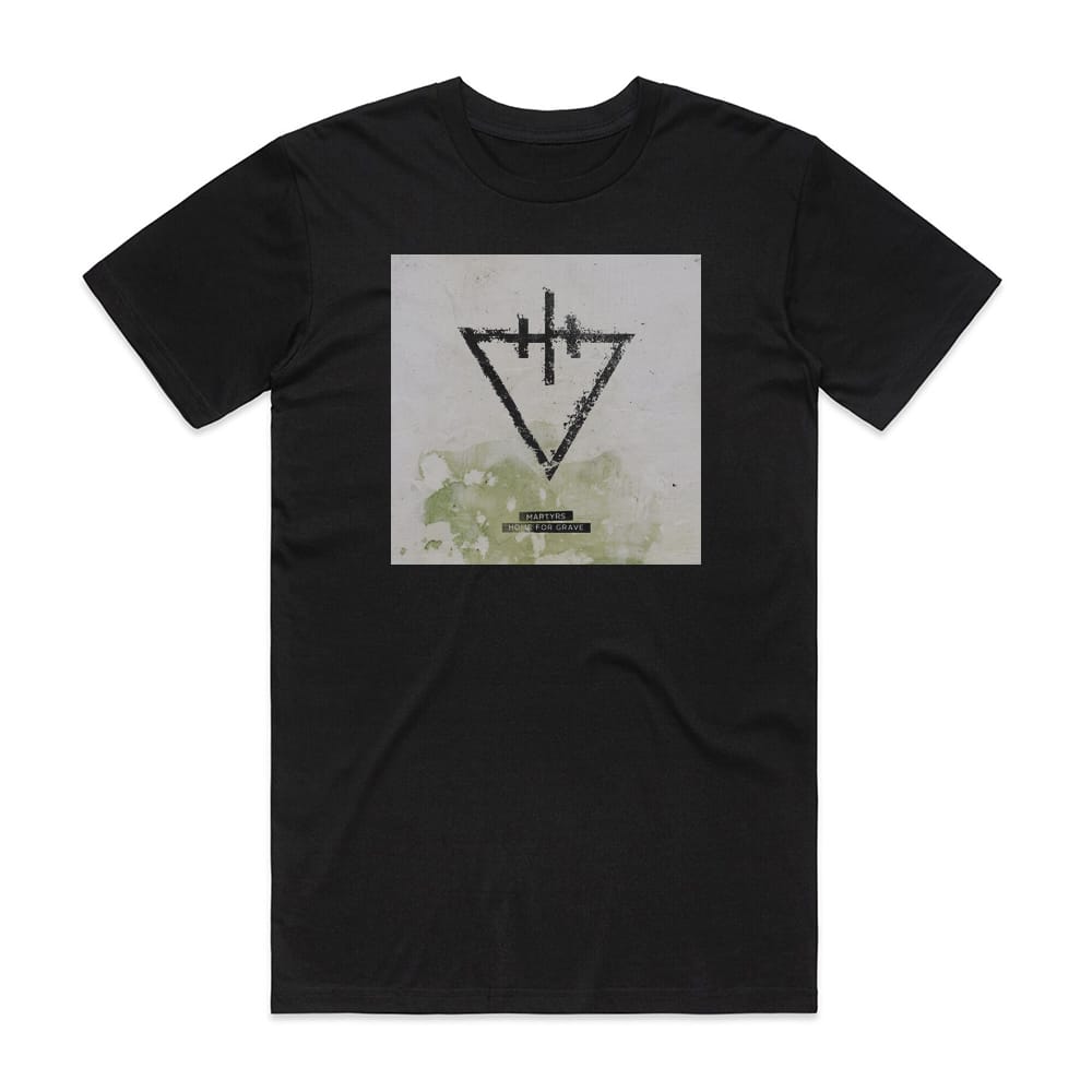 The Devil Wears Prada Martyrs Home For Grave Album Cover T-Shirt Black