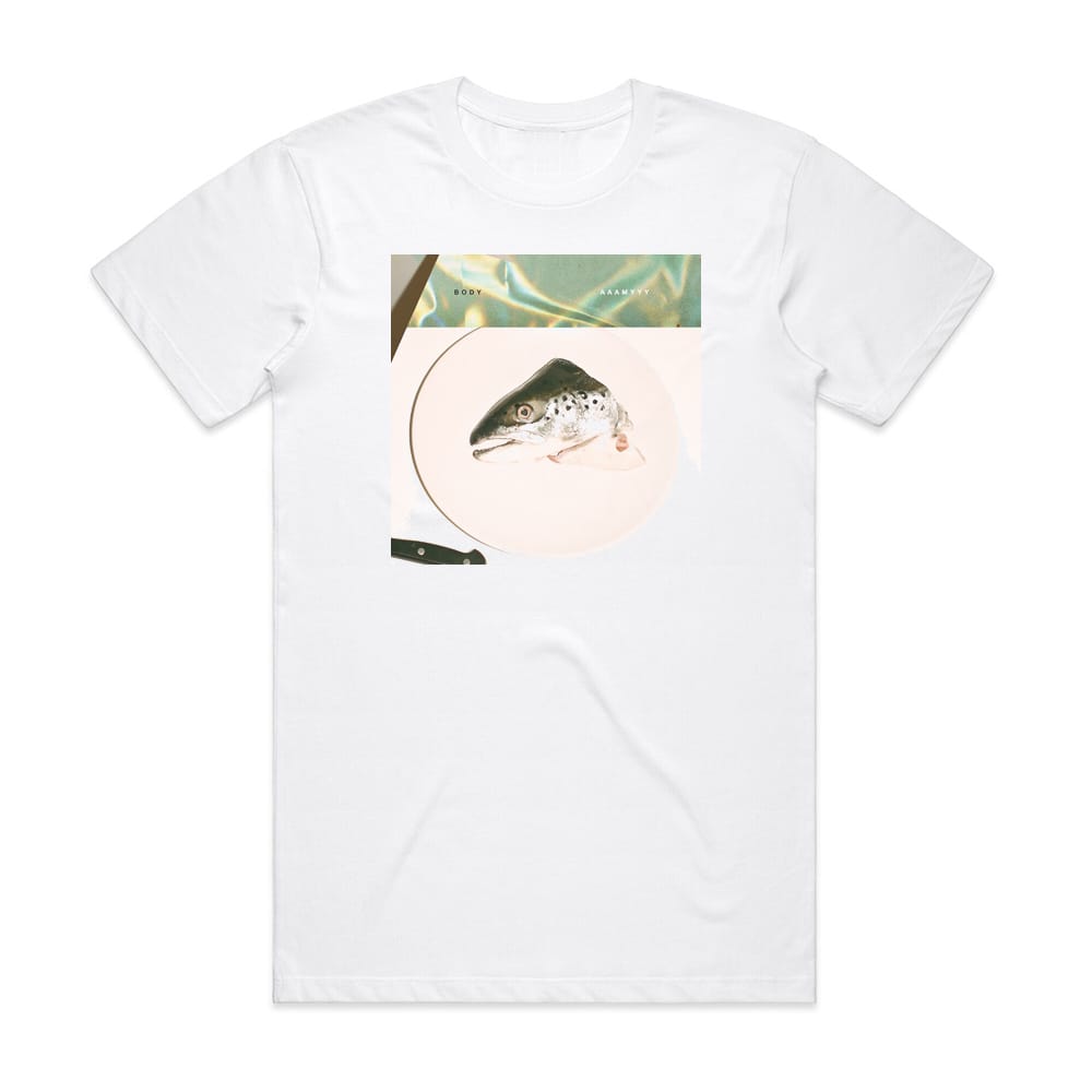 AAAMYYY Body Album Cover T-Shirt White