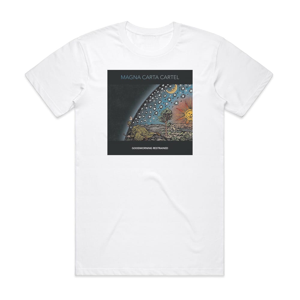 Magna Carta Cartel Goodmorning Restrained Album Cover TShirt White