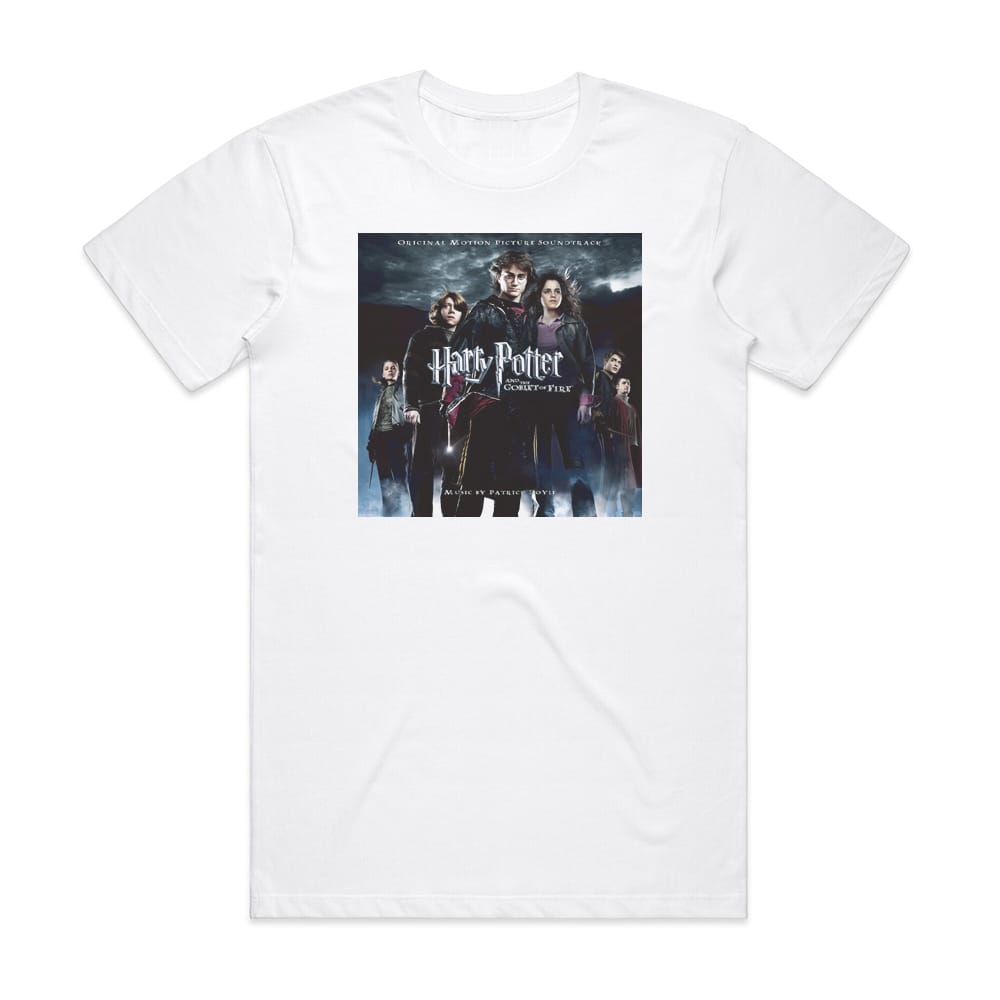 Goblet Of Fire Album Cover T-Shirt White