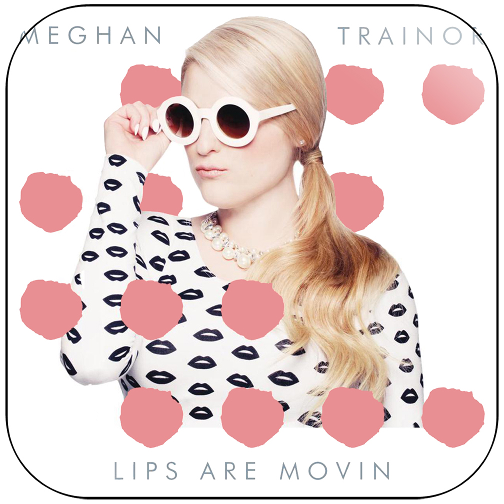 Meghan Trainor Lips Are Movin Album Cover Sticker