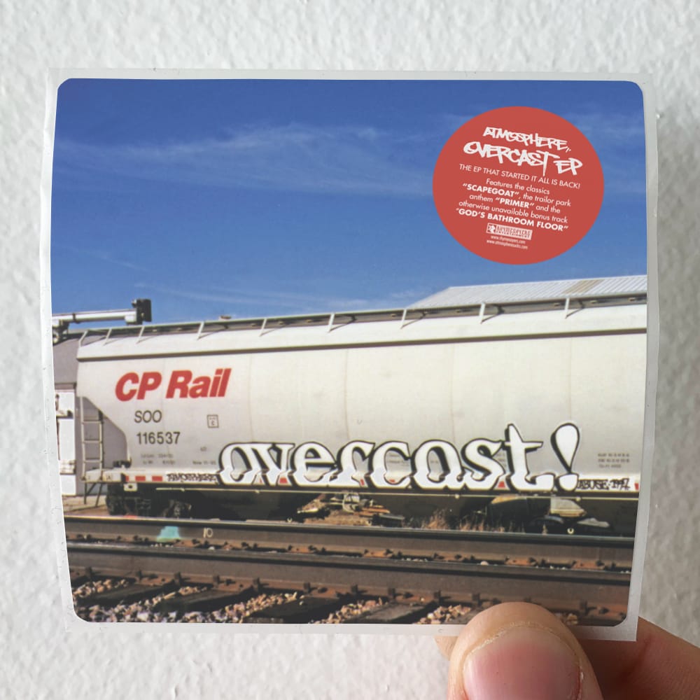 Atmosphere Overcast Ep Album Cover Sticker