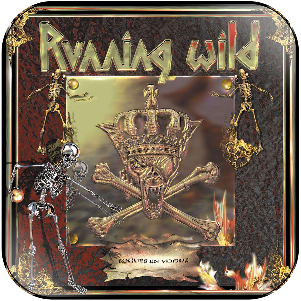 Running Wild Rogues En Vogue Album Cover Sticker Album Cover Sticker