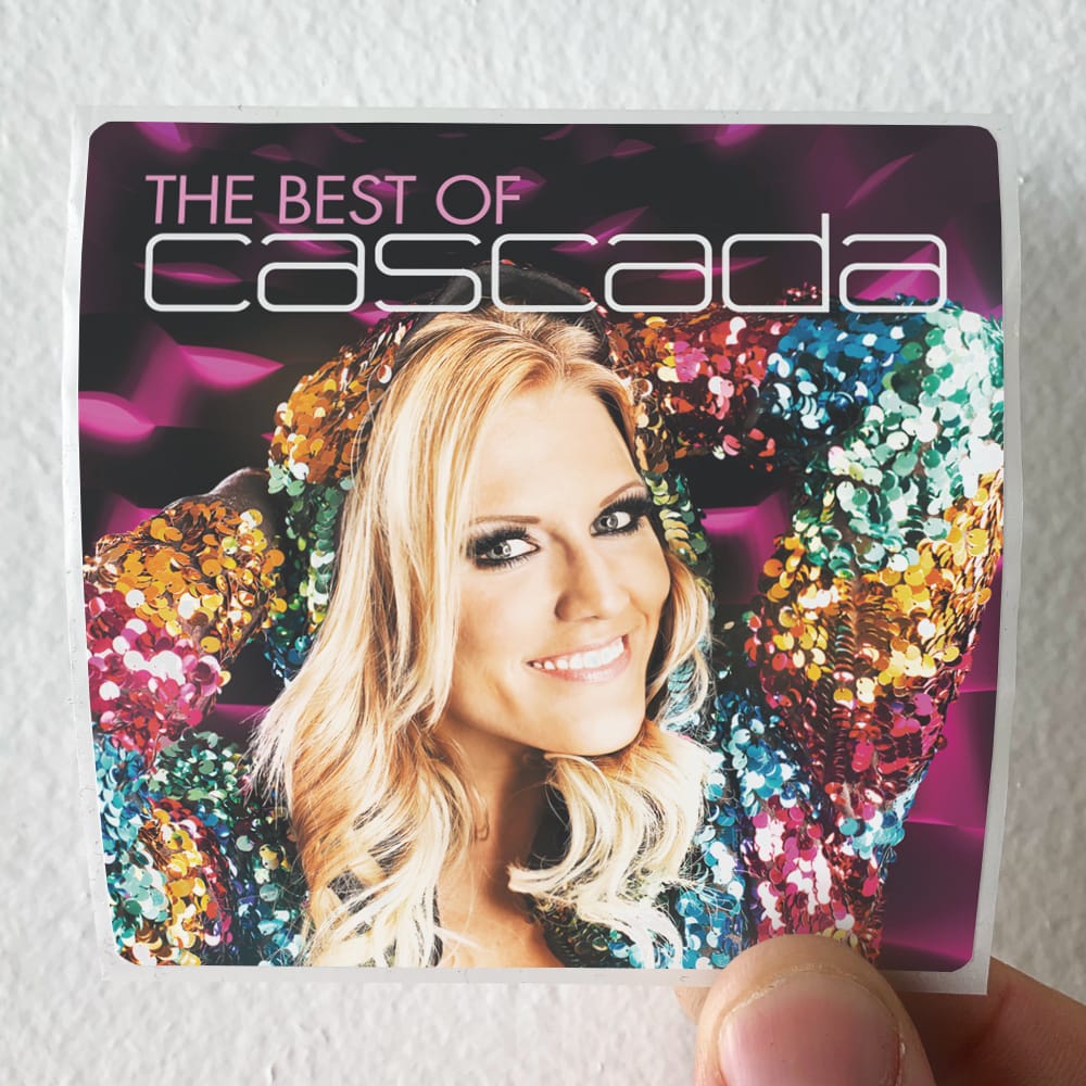 Cascada The Best Of Cascada Album Cover Sticker