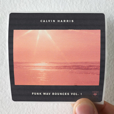 Calvin Harris Funk Wav Bounces Vol Album Cover Sticker