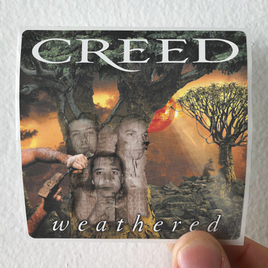 Creed My Sacrifice Album Cover Sticker