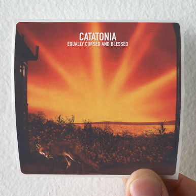 Catatonia Equally Cursed And Blessed Album Cover Sticker