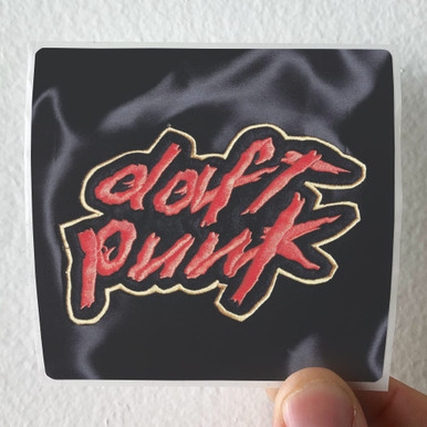 Daft Punk Homework Album Cover Sticker