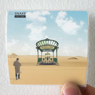 DJ Snake Encore Album Cover Sticker
