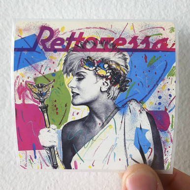 Donatella Rettore Rettoressa Album Cover Sticker