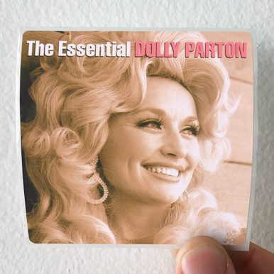 Dolly Parton The Essential Dolly Parton Album Cover Sticker