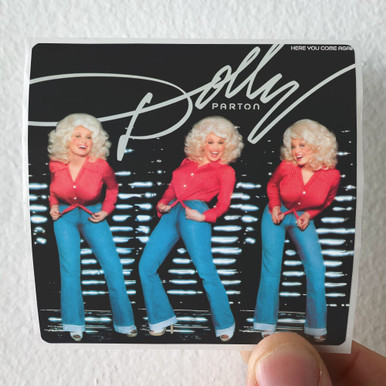 Dolly Parton Here You Come Again Album Cover Sticker