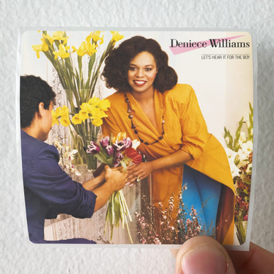 Deniece Williams Lets Hear It For The Boy Album Cover Sticker