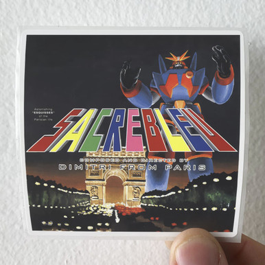 Dimitri From Paris Sacrebleu Album Cover Sticker