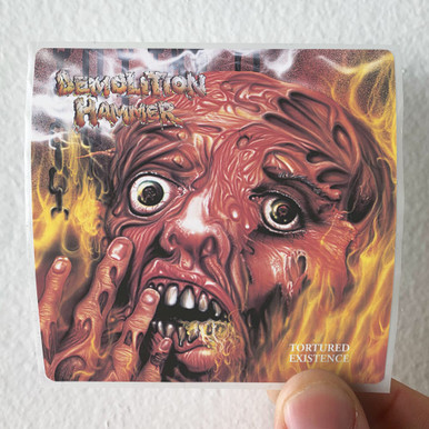 Demolition Hammer Tortured Existence Album Cover Sticker