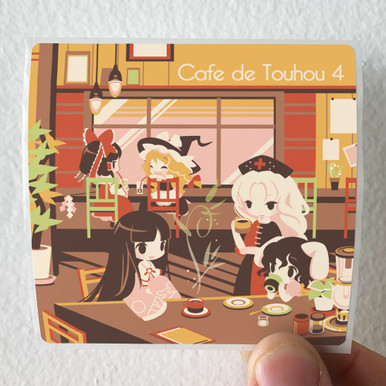 DDBY Cafe De Touhou 4 Album Cover Sticker