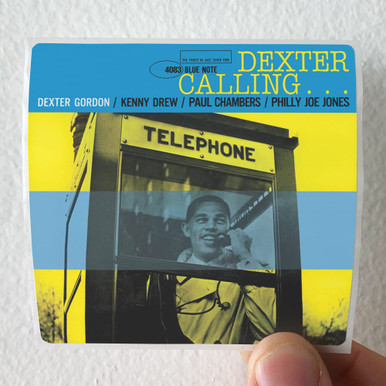 Dexter Gordon Dexter Calling Album Cover Sticker
