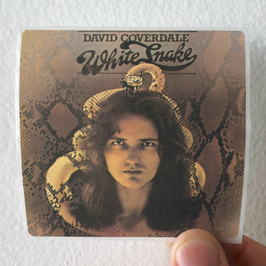 David Coverdale Whitesnake Album Cover Sticker
