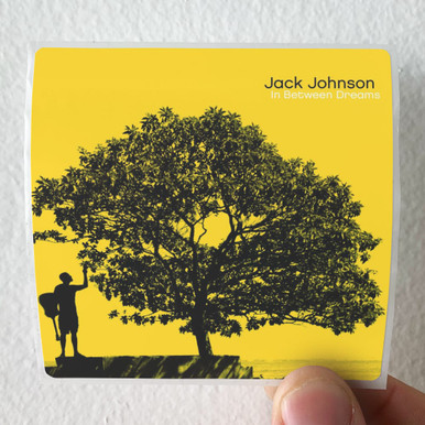 Jack Johnson In Between Dreams Album Cover Sticker