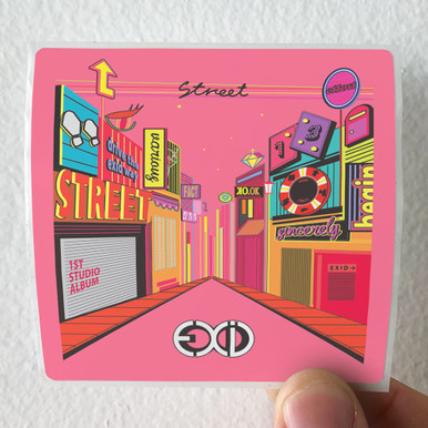 Exid Street Album Cover Sticker