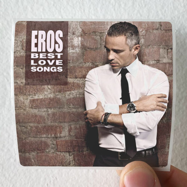 Eros Ramazzotti Eros Best Love Songs Album Cover Sticker