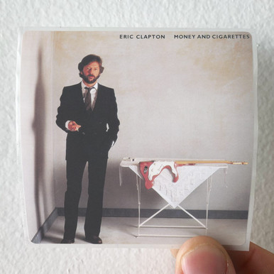 eric clapton money and cigarettes cd Eric Clapton Money And Cigarettes Album Cover Sticker