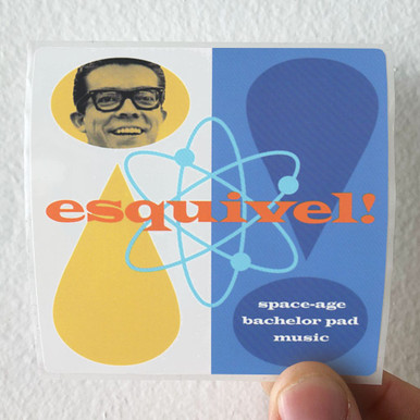 Esquivel Space Age Bachelor Pad Music Album Cover Sticker