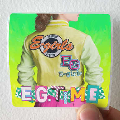 E-girls Eg Time Album Cover Sticker