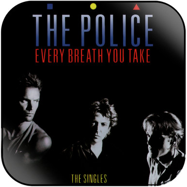 The Police Every Breath You Take The Singles Album Cover Sticker